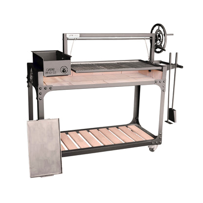 Qatar Grill with Refractory Bricks