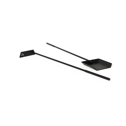 Andes steel ash shovel and fire poker