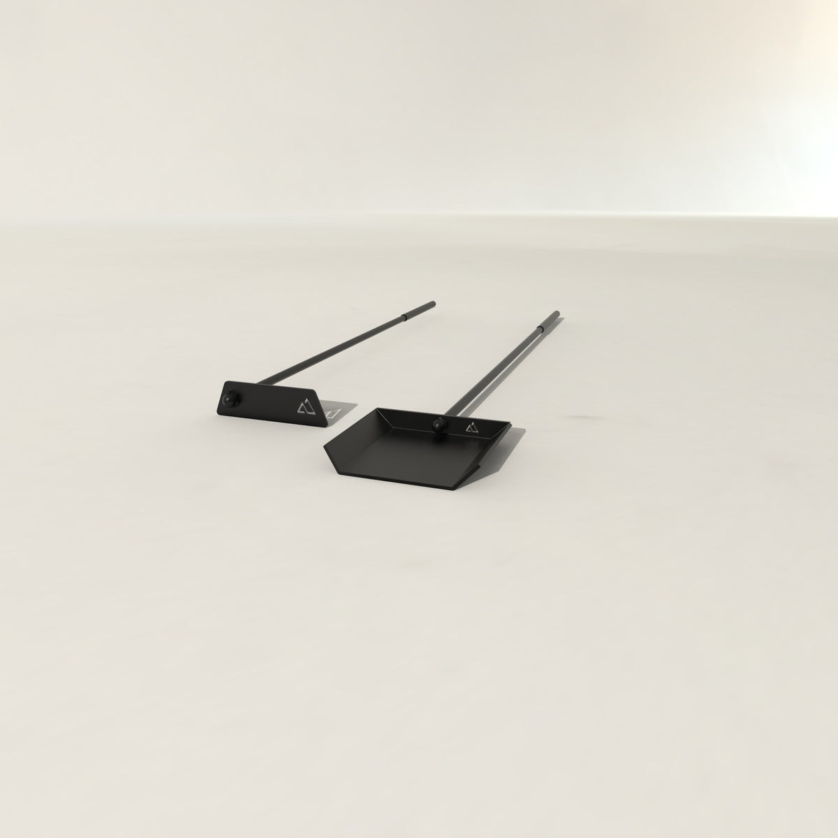 Andes shovel and poker, alternate angle