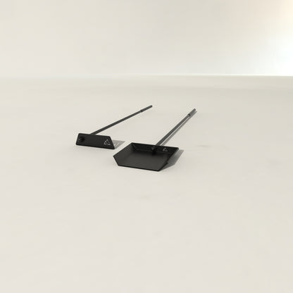 Andes shovel and poker, alternate angle