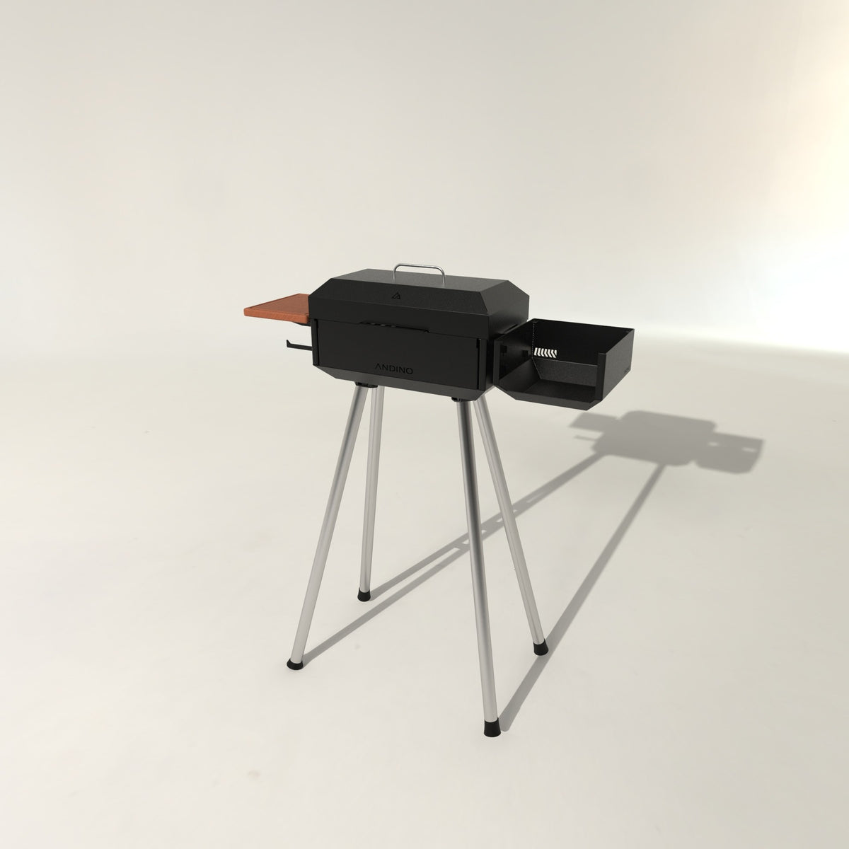 Yanus portable grill with lid closed