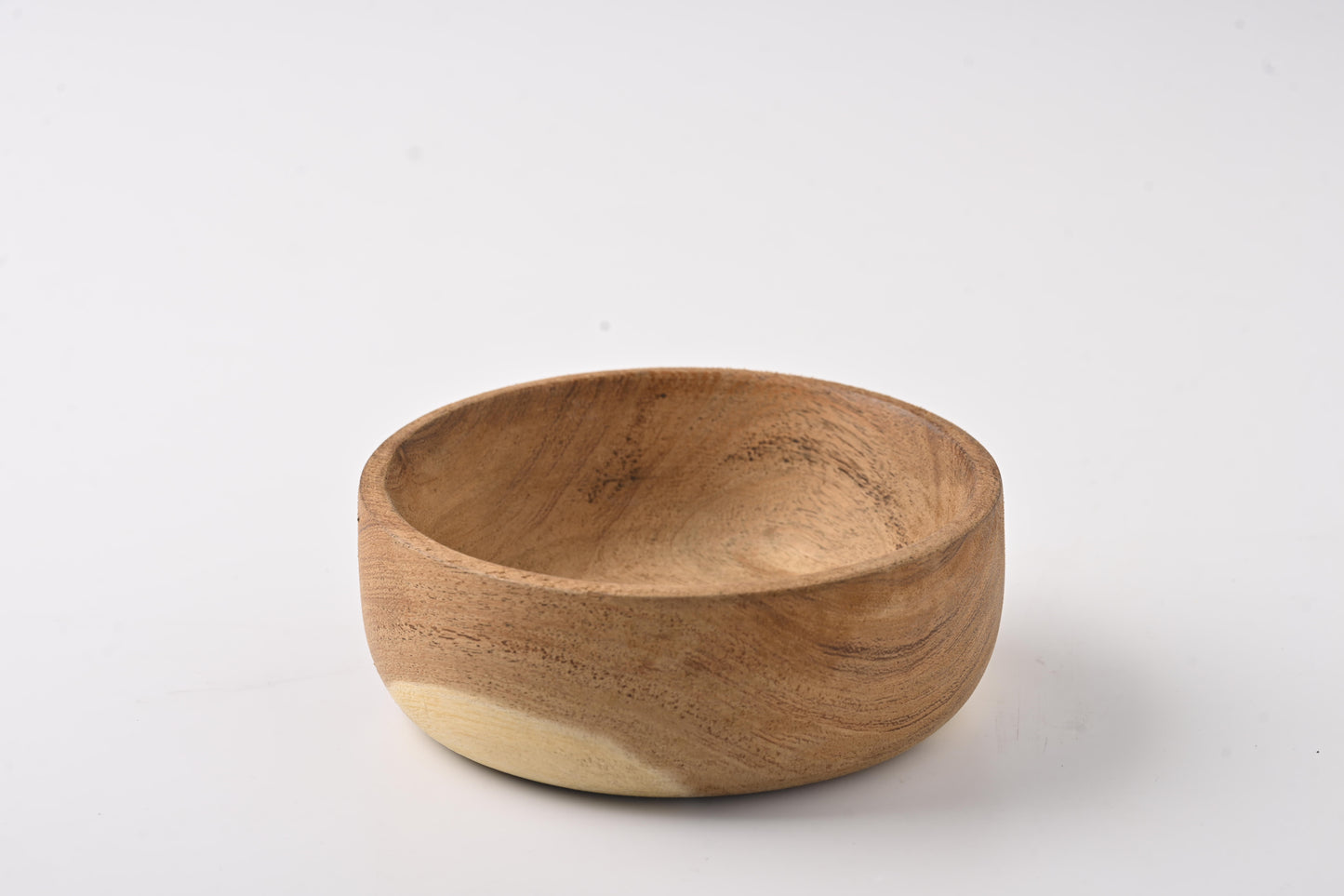 Carob wood bowl, 15 cm
