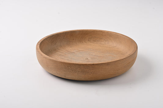 Carob wood salad bowl, 22 cm