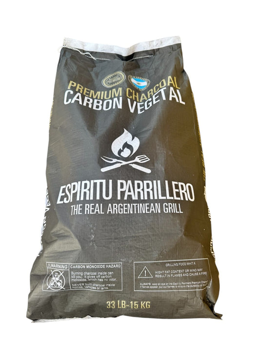 Espíritu Parrillero Premium Charcoal — 33 lb bag