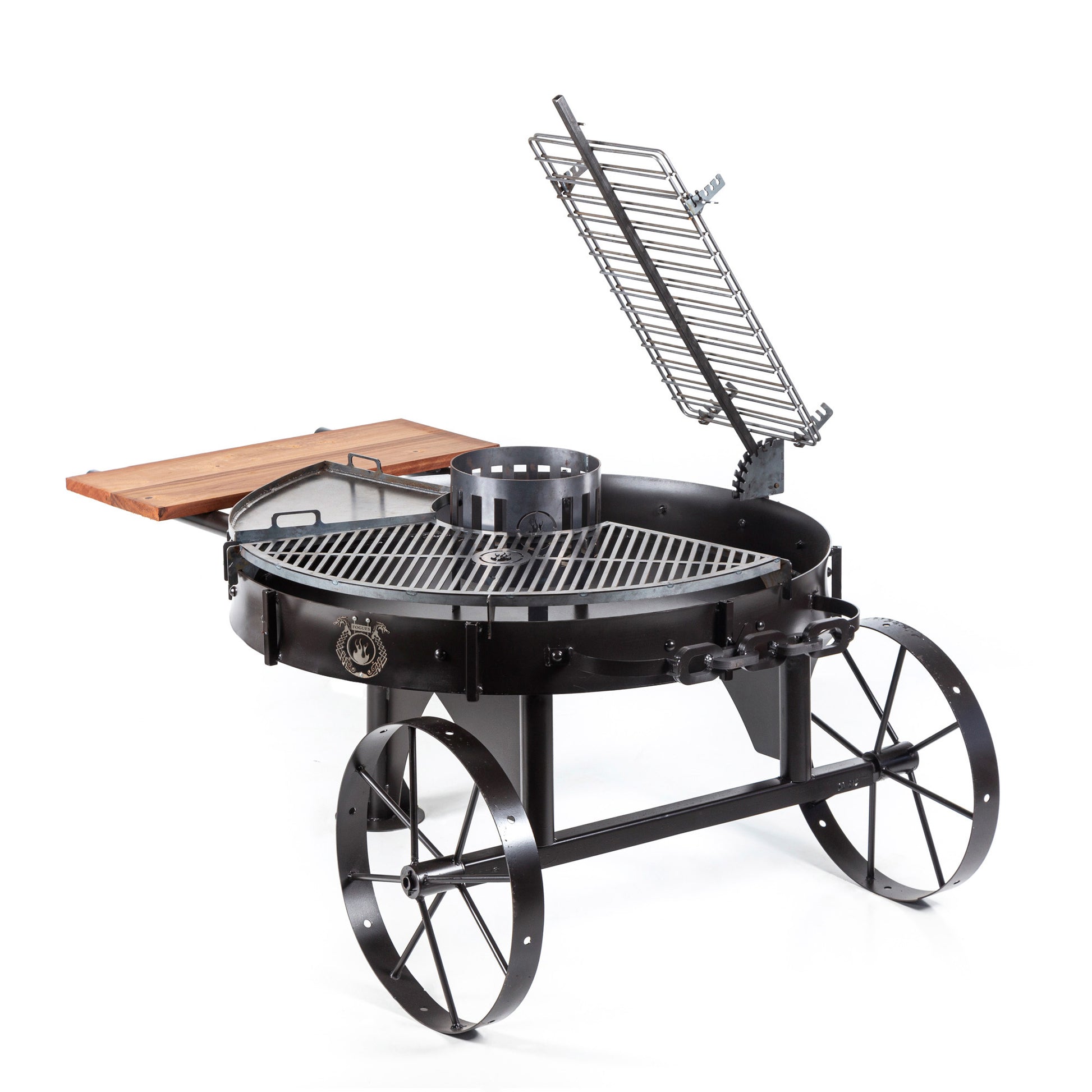 Alamo 120 Cart Grill in black finish — JF Fire & Outdoor