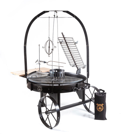 Alamo 120 PRO Cart Grill in black finish — JF Fire & Outdoor