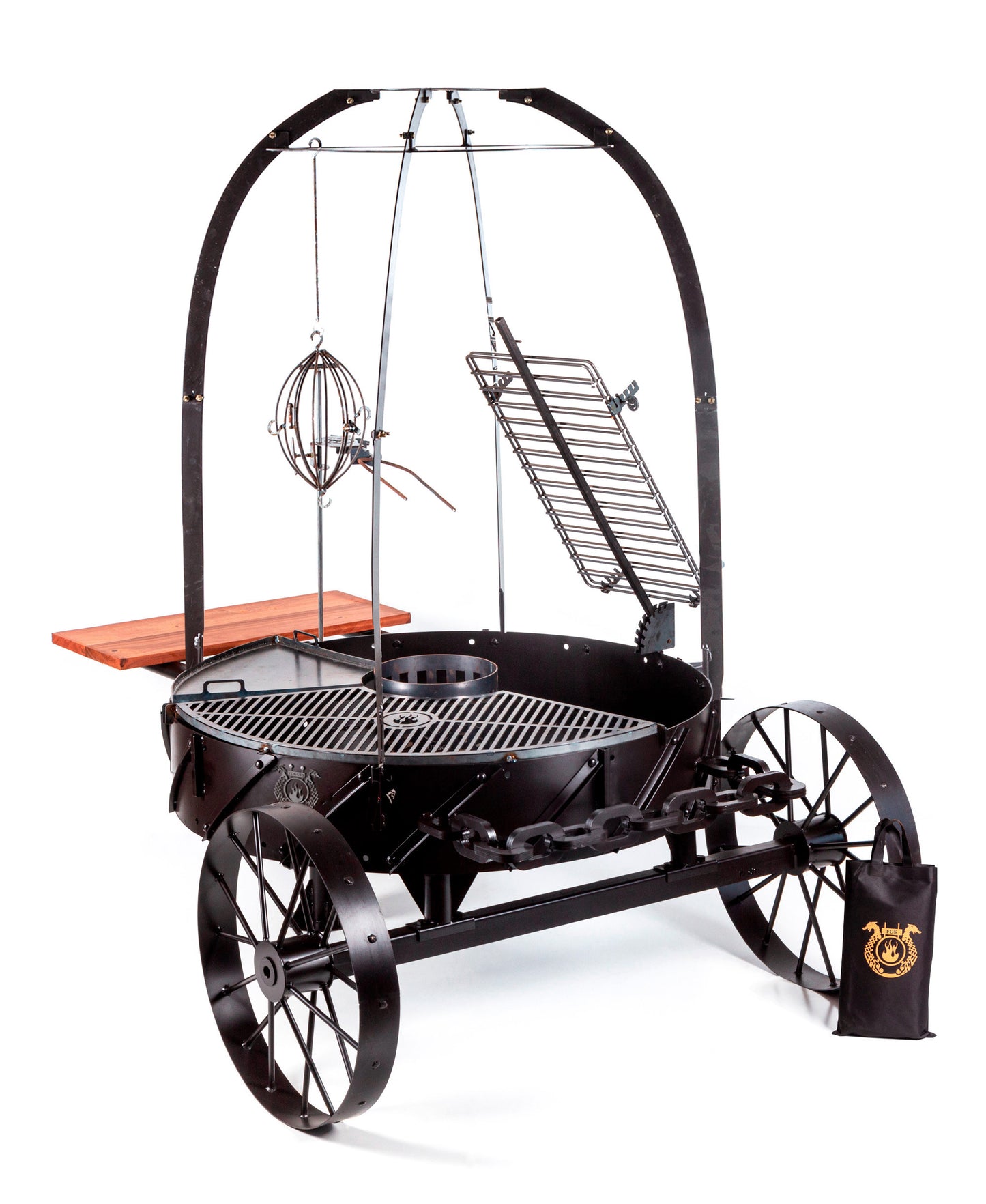 Odin PRO Cart Grill in black finish — JF Fire & Outdoor