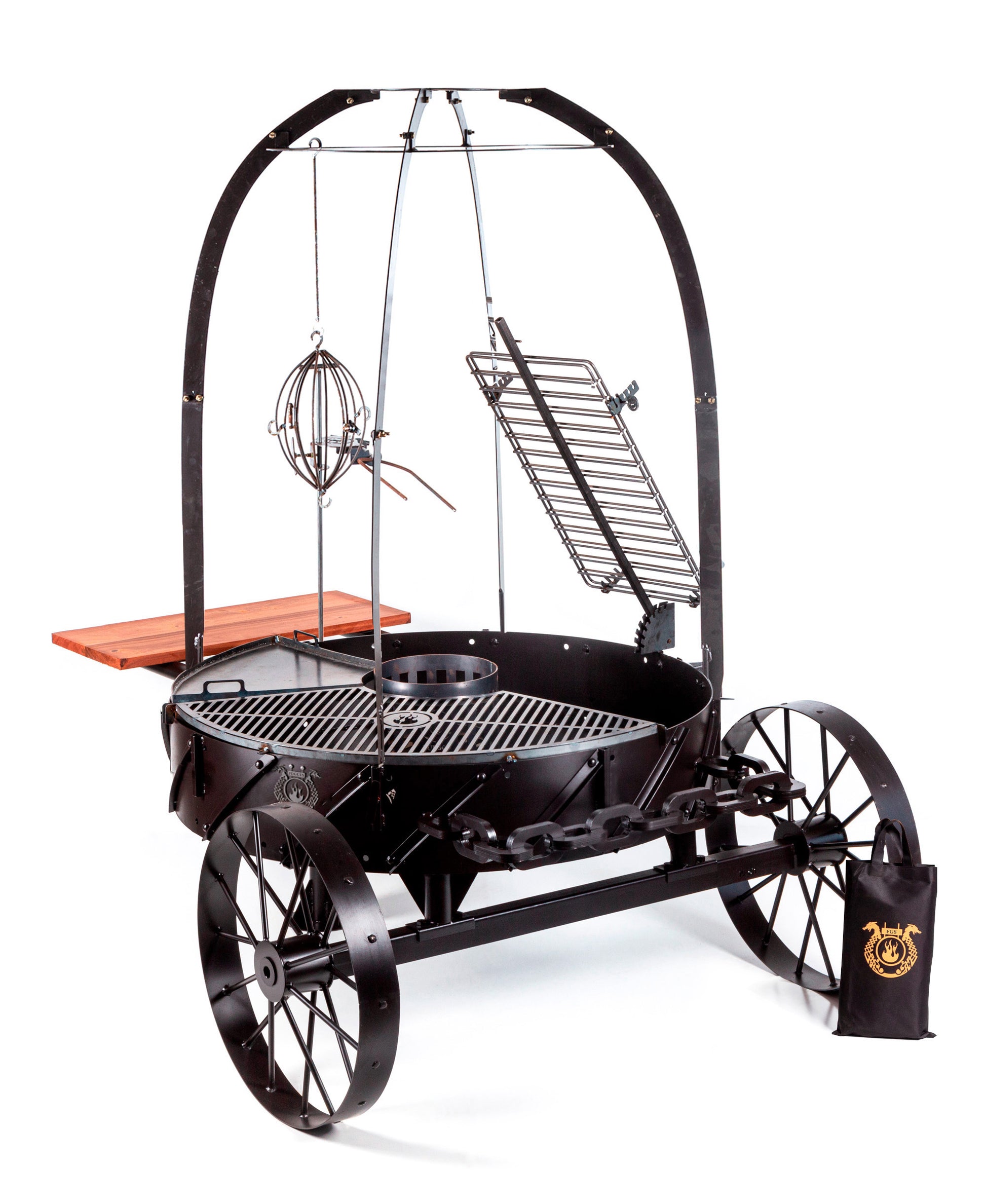 Odin PRO Cart Grill in black finish — JF Fire & Outdoor