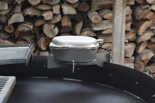 Curved Ring Pan Stand