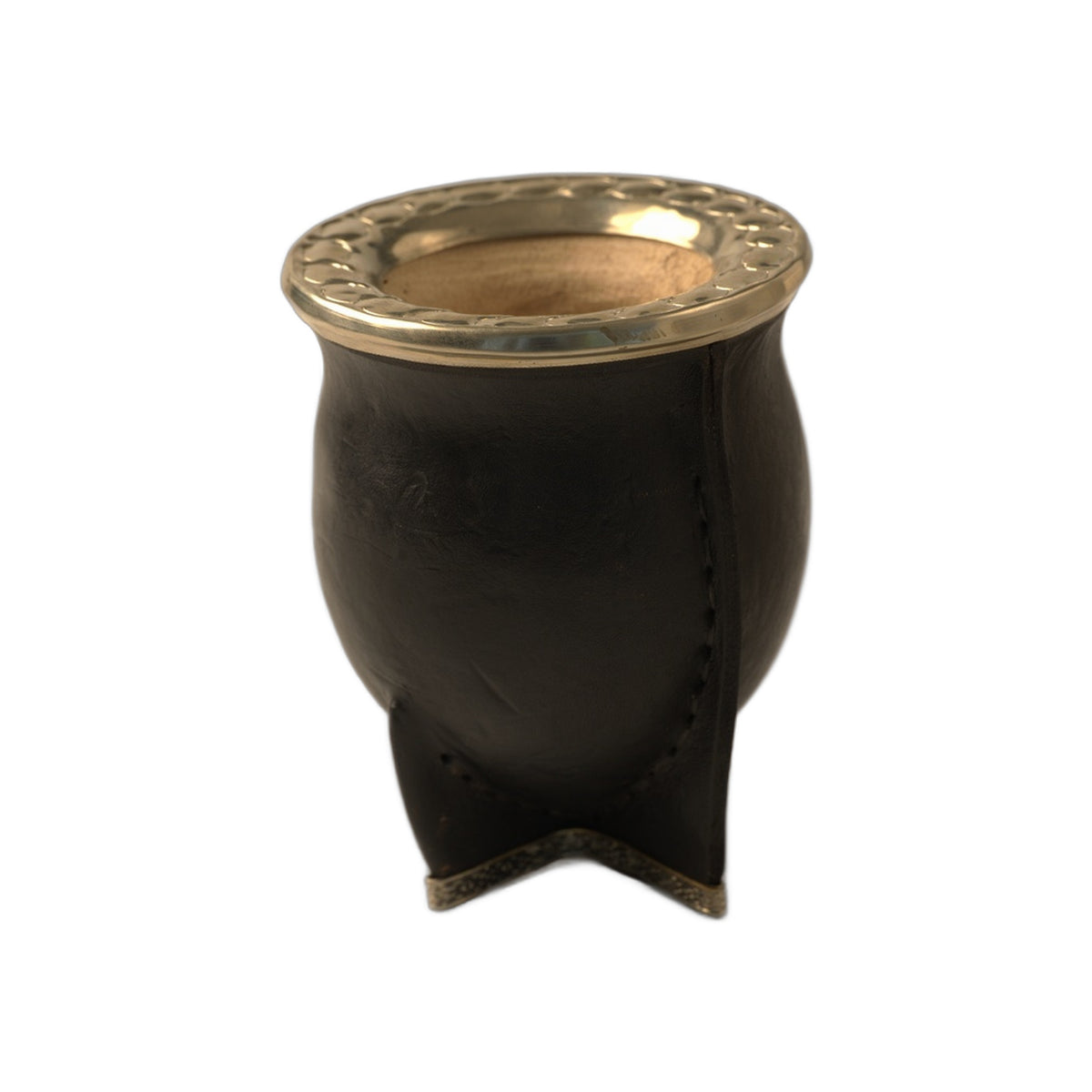 Camionero leather mate with nickel-silver base