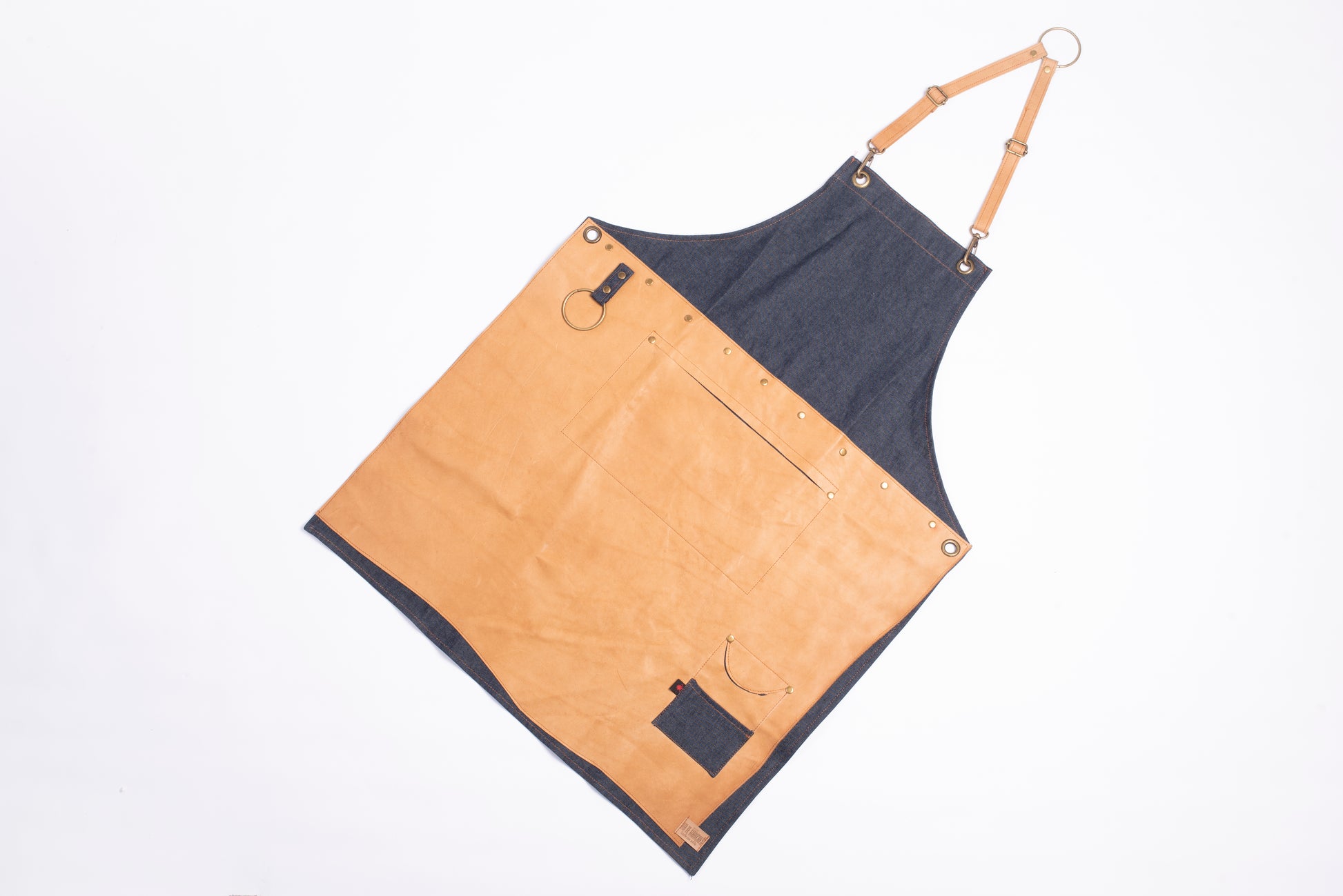 Argentino Denim and Leather Apron