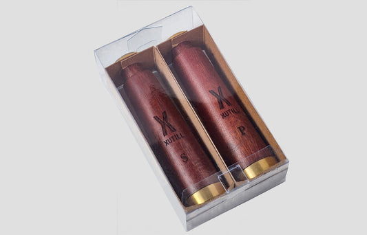 Set 2 Molinillos Caja Plastica