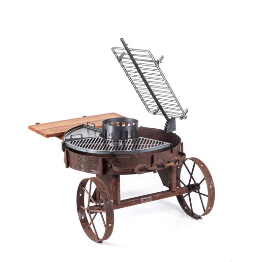 Alamo 100 Cart Grill — Rust
