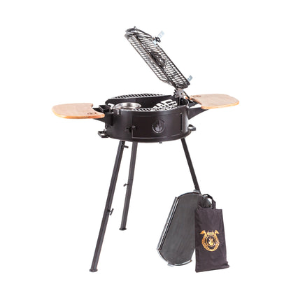 Ivar 2.0 Portable Grill — Detachable with Dual Wood Surface