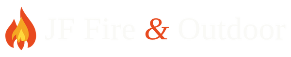 JF Fire & Outdoor header logo (light, for dark backgrounds)