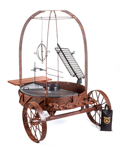 Odin PRO Cart Grill — Rust